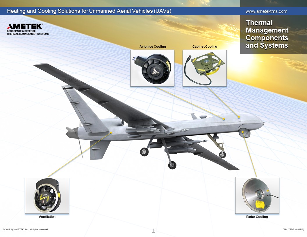 Aerospace Cooling Solutions from AMETEK Rotron