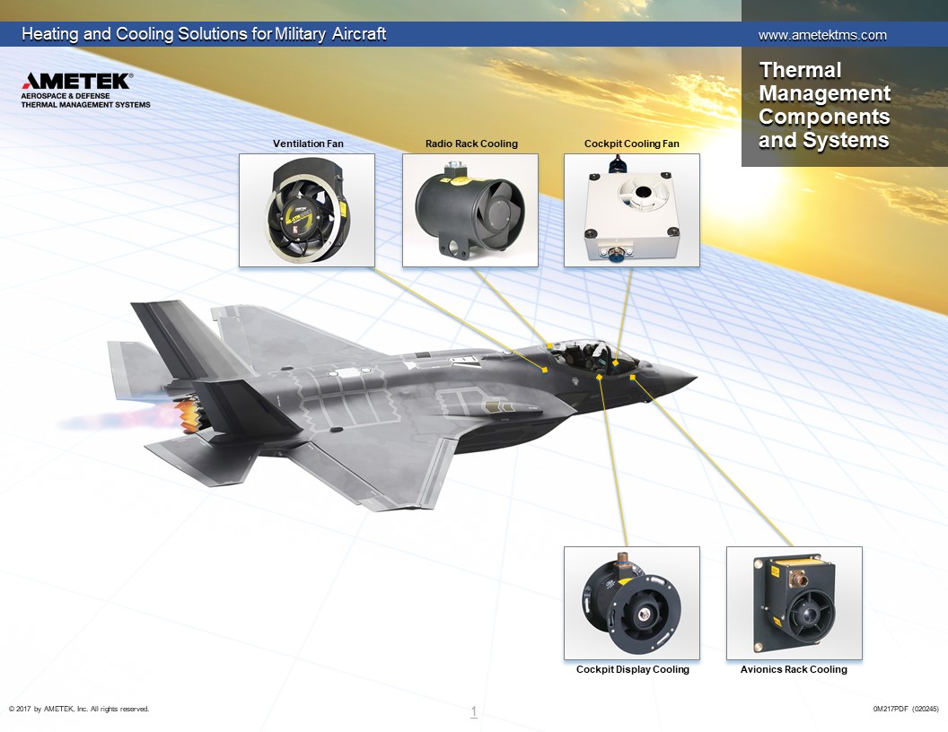 Military Aerospace Cooling Solutions from AMETEK Rotron